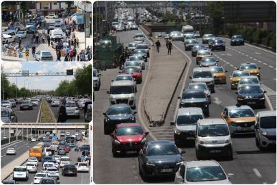 Diyarbakır'daki bayram yoğunluğu trafikte de görüldü