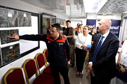 Antalya'da hortum ve fırtına saha tatbikatı