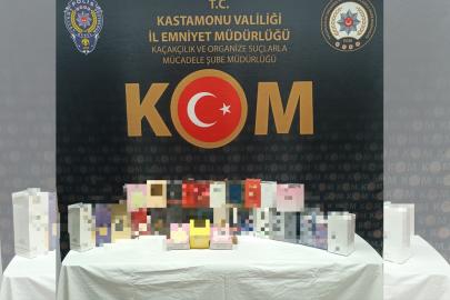 Kastamonu’da kaçak ürün operasyonu: 3 şüpheli hakkında işlem başlatıldı