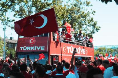San Francisco'da Türk yürüyüşü yapıldı