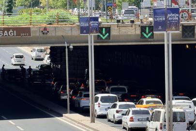 Diyarbakır'da zincirleme kaza: 2 yaralı