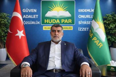 HÜDA PAR Elazığ'dan "Her okulda mescit ve Cuma namazı" talebi