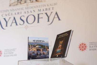 İletişim Başkanlığının Muhteşem Mabet Ayasofyai Kebir Camii Şerifi kitabı yayımlandı
