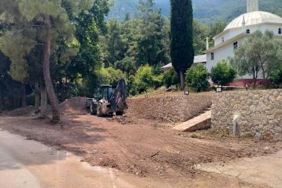 Kemer'de altyapı çalışmaları