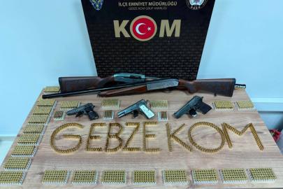 Kocaeli'de silah kaçakçılığı operasyonu: Bir gözaltı