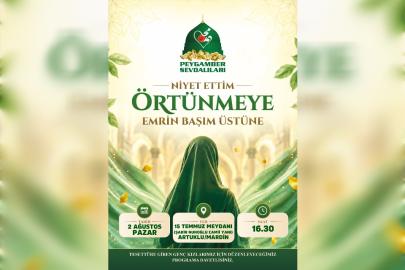 Mardin’de “Niyet ettim örtünmeye, emrin başım üstüne” programına davet