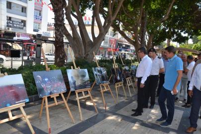 Serik'te 15 Temmuz sergisi