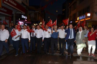 Serik'te Demokrasi ve Milli Birlik Günü