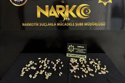 Şırnak'ta midelerinde uyuşturucu kapsülleri bulunan 2 kişi tutuklandı
