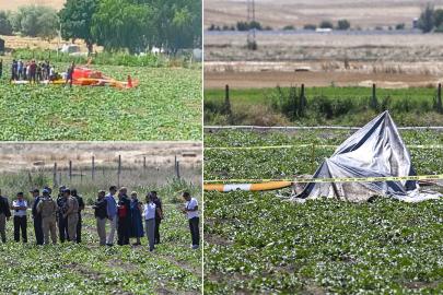 SON DAKİKA: Ankara'da eğitim helikopteri düştü