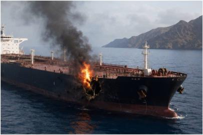 Umman Körfezi'nde LNG tankerine İHA saldırısı