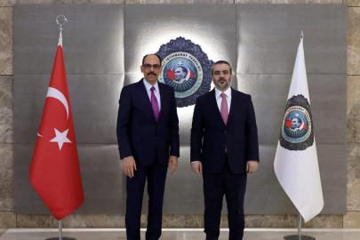 MİT Başkanı Kalın, Suriye Dışişleri Bakanı Şeybani ile görüştü
