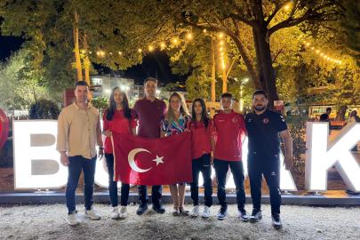 Bucaklı milli sporcular Avrupa Şampiyonası için Bulgaristan yolcusu