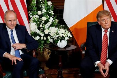 Trump Dublin'i karıştırdı: Birleşik bir İrlanda için beklemeye gerek yok